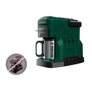 PARKSIDE® Aku kávovar PKMA 20-Li A1 – bez akumulát (Žádný údaj)
