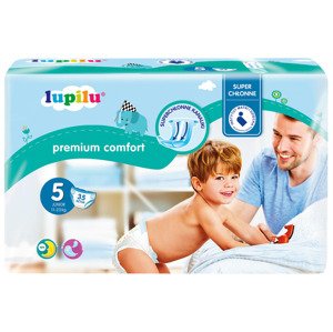 lupilu® Dětské pleny Premium Comfort, velikost 5 Junior, 35 kusů