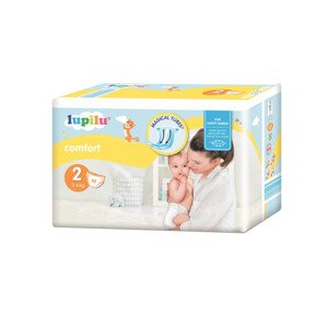 lupilu® Dětské pleny Comfort, velikost 2 MINI, 42 kusů (Žádný údaj)