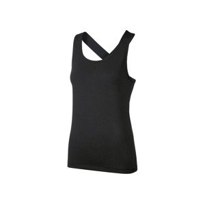 CRIVIT Dámský funkční top (female, XS (32/34), černá)