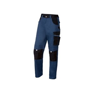 PARKSIDE PERFORMANCE Pánské profesionální pracovní kalhoty (52, modrá/černá)