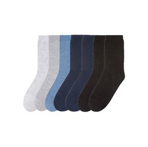 pepperts Chlapecké ponožky, 7 párů (35/38, šedá/modrá/černá)