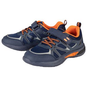 lupilu® Chlapecká blikajicí obuv (age >2-4y, 26, tmavě modrá / oranžová)