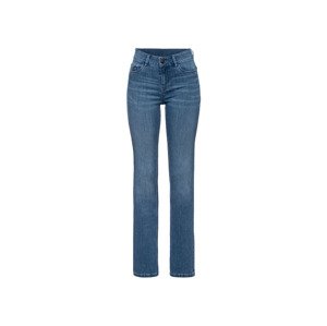 esmara® Dámské džíny „Straight Fit“, 3 délky (adult#female#ne, 40, krátké, tmavě modrá)