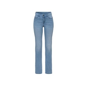esmara Dámské džíny „Straight Fit“ (36, krátké, světle modrá)