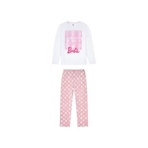 Dámské pyžamo (L (44/46), Barbie / bílá)