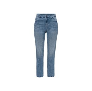 esmara® Dámské džíny "Straight Fit", 7/8 délka (adult#female#ne, 40, středně modrá)