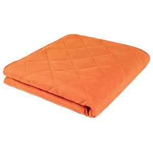 LIVARNO home Přehoz na postel, 200 x 200 cm (oranžová)