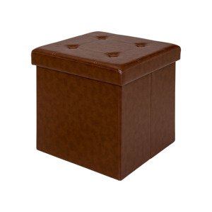 Livarno home Sedák s úložným prostorem (hnědá)