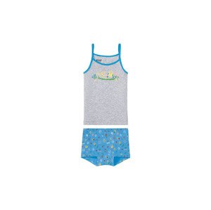 Souprava dívčího spodního prádla BIO, 2d (child#female#ne#Žádný údaj, 98/104, šedá/modrá)