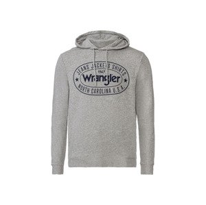 Wrangler Pánská mikina  (adult#male, XL, šedá)