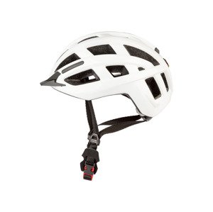 crivit Cyklistická helma s koncovým světlem (S/M, bílá)