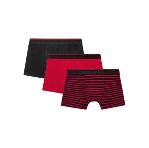 LIVERGY Pánské boxerky, 3 kusy (7/XL, červená)
