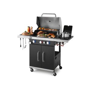 Grillmeister Plynový gril 14,4 kW, 3 + 1