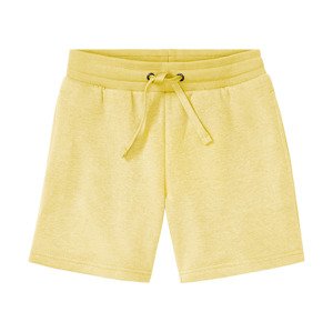 lupilu® Chlapecké teplákové kraťasy (child#male#ne, 134/140, žlutá)