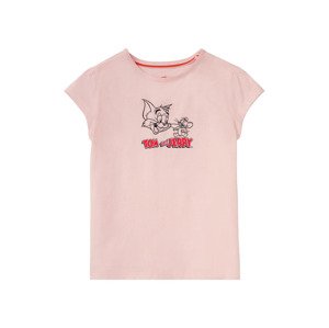 Dívčí triko (110/116, světle růžová)