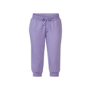 esmara Dámské capri kalhoty (L (44/46), lila fialová)