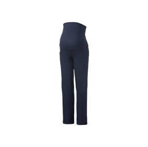 esmara® Dámské těhotenské kalhoty BIO (adult#female#ano, XL (48/50), námořnická modrá)
