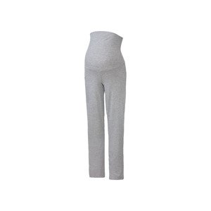 esmara® Dámské těhotenské kalhoty BIO (adult#female#ano, M (40/42), šedá)