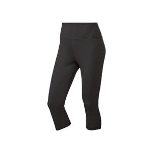 CRIVIT Dámské funkční capri legíny (adult#Žádný údaj#female, XS (32/34), černá)