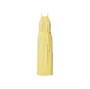esmara® Dámské maxi šaty (adult#female#ne, XS (32/34), žlutá)