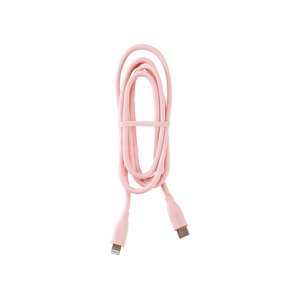 TRONIC Nabíjecí a datový kabel, USB-A / USB-C,  (světle růžová, USB-C)