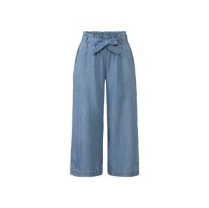 esmara Dámské culotte kalhoty (36, světle modrá)