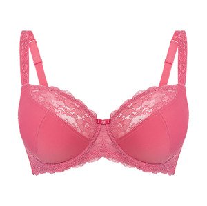 esmara® Dámská podprsenka XXL (ne#bra, 90D, světle růžová)