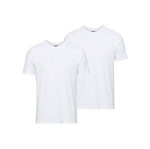 MEXX Pánské spodní triko "Regular Fit", 2 kusy (adult#male#ne, XXL, bílá / kulatý výstřih)