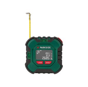 PARKSIDE® Laserový měřič vzdálenosti s měřicím pásmem PLMB 4 B1