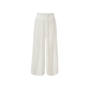 esmara Dámské culotte kalhoty (S (36/38), bílá)