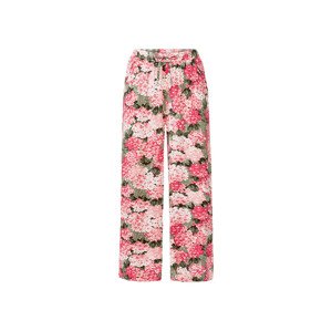 esmara® Dámské letní kalhoty XXL (adult#female#ne, 48, květinový vzor)