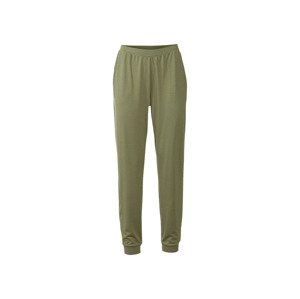 esmara® Dámské letní kalhoty (adult#female#ne, S (36/38), zelená/pruhovaná)