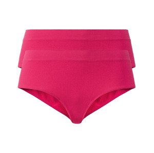 esmara® Dámské bezešvé kalhotky, 2 kusy (adult#female#ne#pants, S (36/38), růžová)