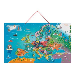 Playtive Magnetická mapa (mapa Evropy)