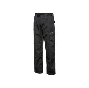 PARKSIDE® Pánské pracovní kalhoty (adult#male#ne, 58, černá/šedá)
