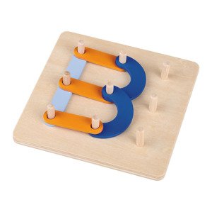 Playtive Dřevěný hlavolam (puzzle na třídění)