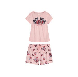 pepperts!® Dívčí pyžamo (134/140, světle růžová)