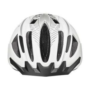 CRIVIT Dámská / Pánská cyklistická helma s konc (L/XL, bílá/šedá)