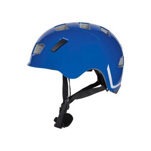 CRIVIT Dětská cyklistická helma (S/M, modrá)