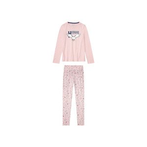 Dívčí pyžamo (134/140, světle růžová)