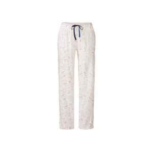 esmara Dámské pyžamové kalhoty (XS (32/34), květiny/růžová)
