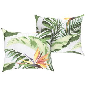 LIVARNO home Potah na polštář Renforcé, 50 x 60 cm, 2 (listy)