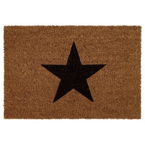 LIVARNO home Kokosová rohož, 40 x 60 cm (hvězda)