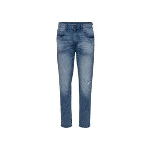 LIVERGY® Pánské džíny "Tapered Fit", 3 délky (adult#male#ne, 46 (30/30), modrá)