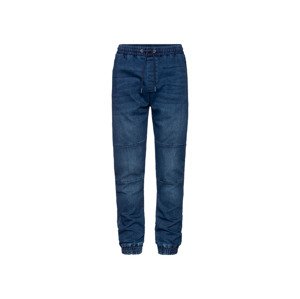 LIVERGY® Pánské džíny "Jogger" (adult#male#ne, 48, tmavě modrá)
