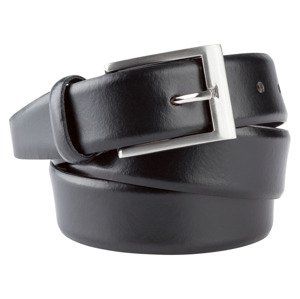 LIVERGY® Pánský kožený pásek (adult#male, 90, černá)