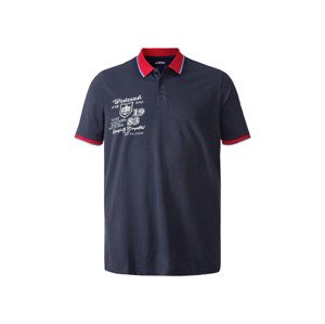 LIVERGY® Pánské polotriko XXL (adult#male#ne, XXL (60/62), navy modrá)