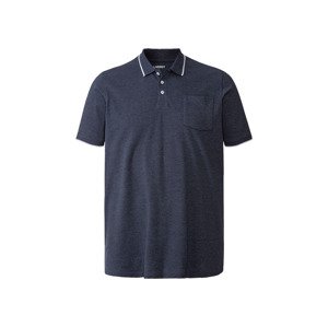 LIVERGY® Pánské polotriko XXL (adult#male#ne, XXL (60/62), navy modrá melanž)