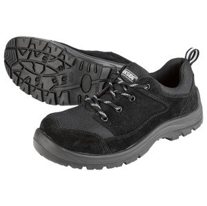 PARKSIDE® Pánská kožená bezpečnostní obuv S3 (adult, 45, černá)